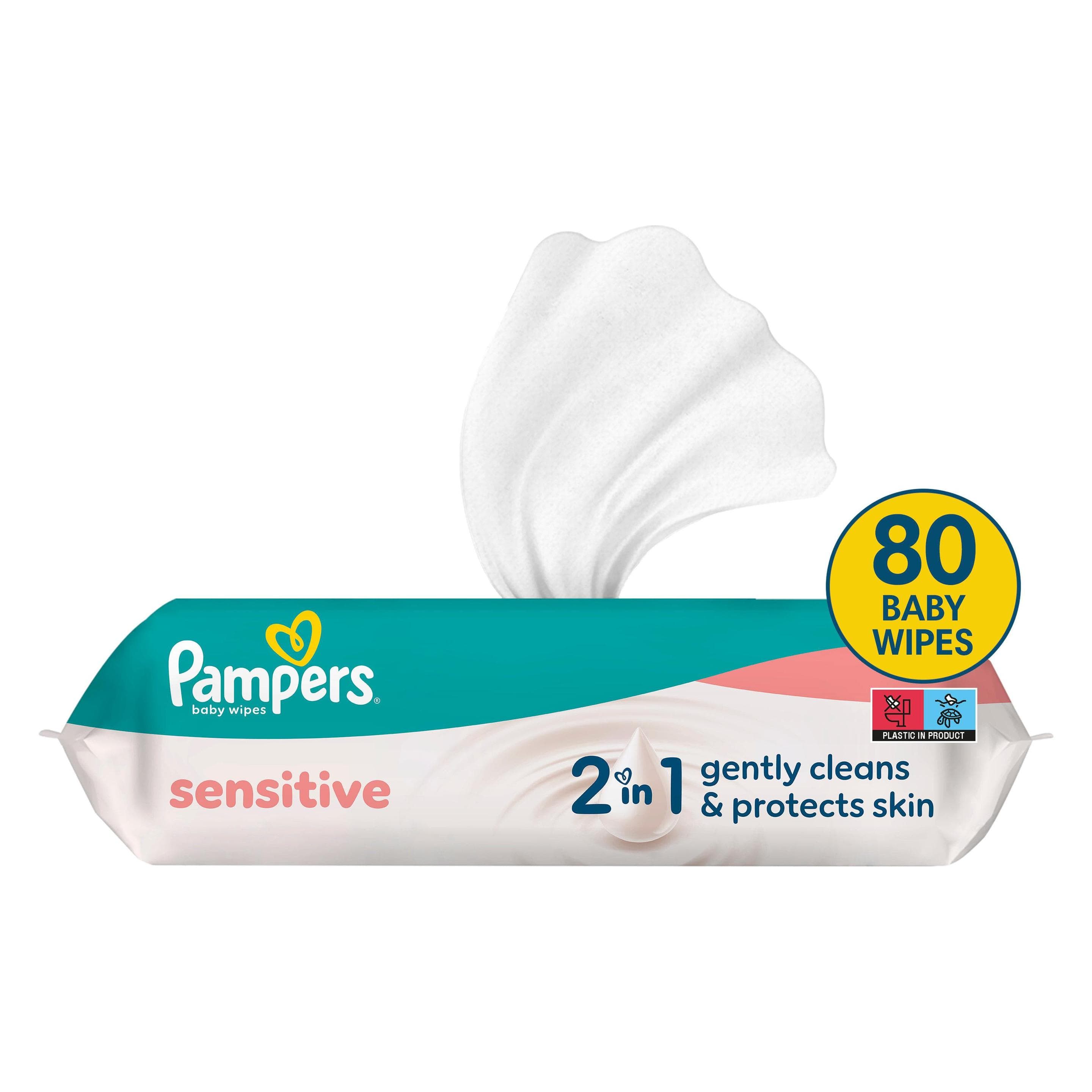 Pampers Sensitive (1 x 80 pcs)