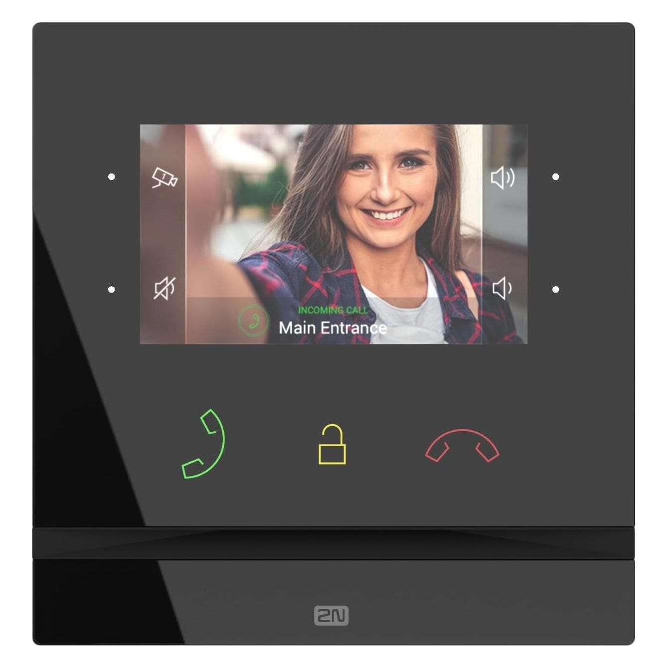 2N, Sonnette + interphone, Indoor Compact (Ethernet, Filaire)