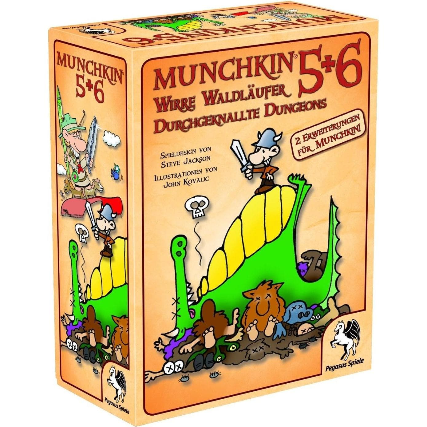 Pegasus Munchkin 5+6+6.5 (Allemand, 3 - 6 Joueur)