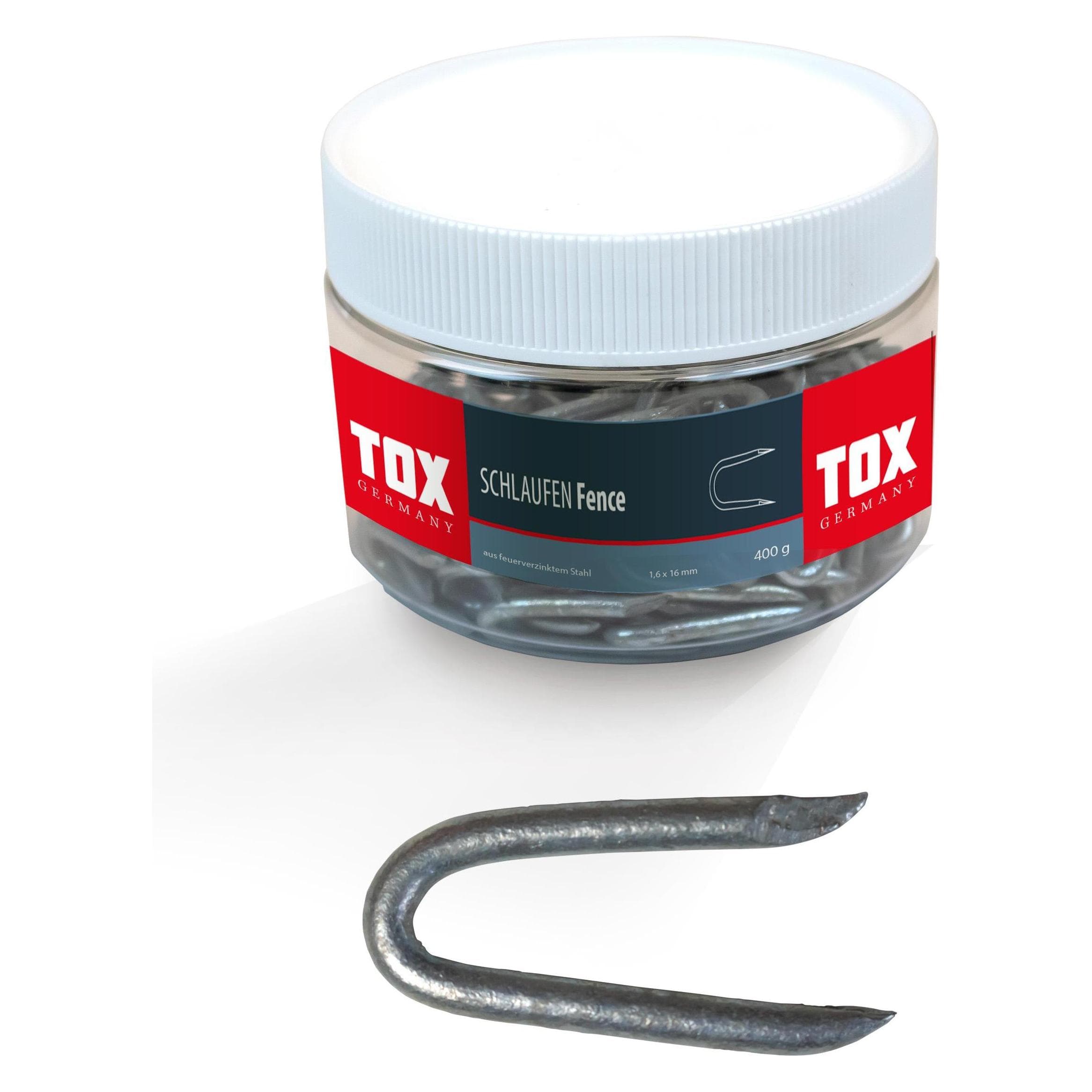 Tox, Cheville, Boucles Fence 2,5x25 mm (400g) (400 pcs)
