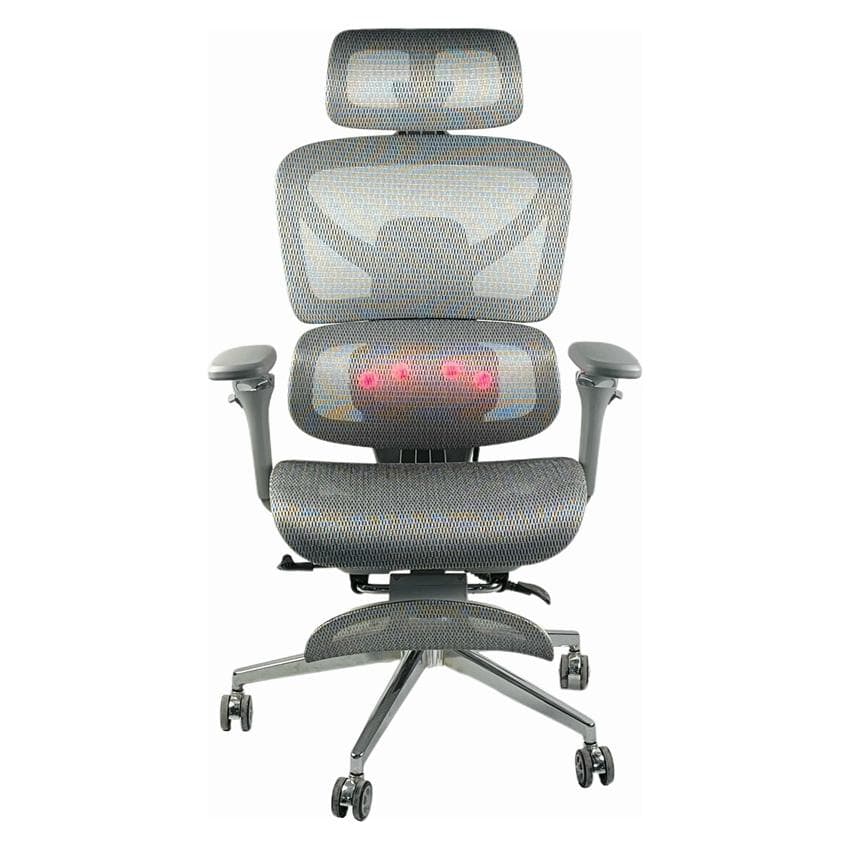 Domoletti, Chaise de bureau, Chaise de bureau AM370, grise