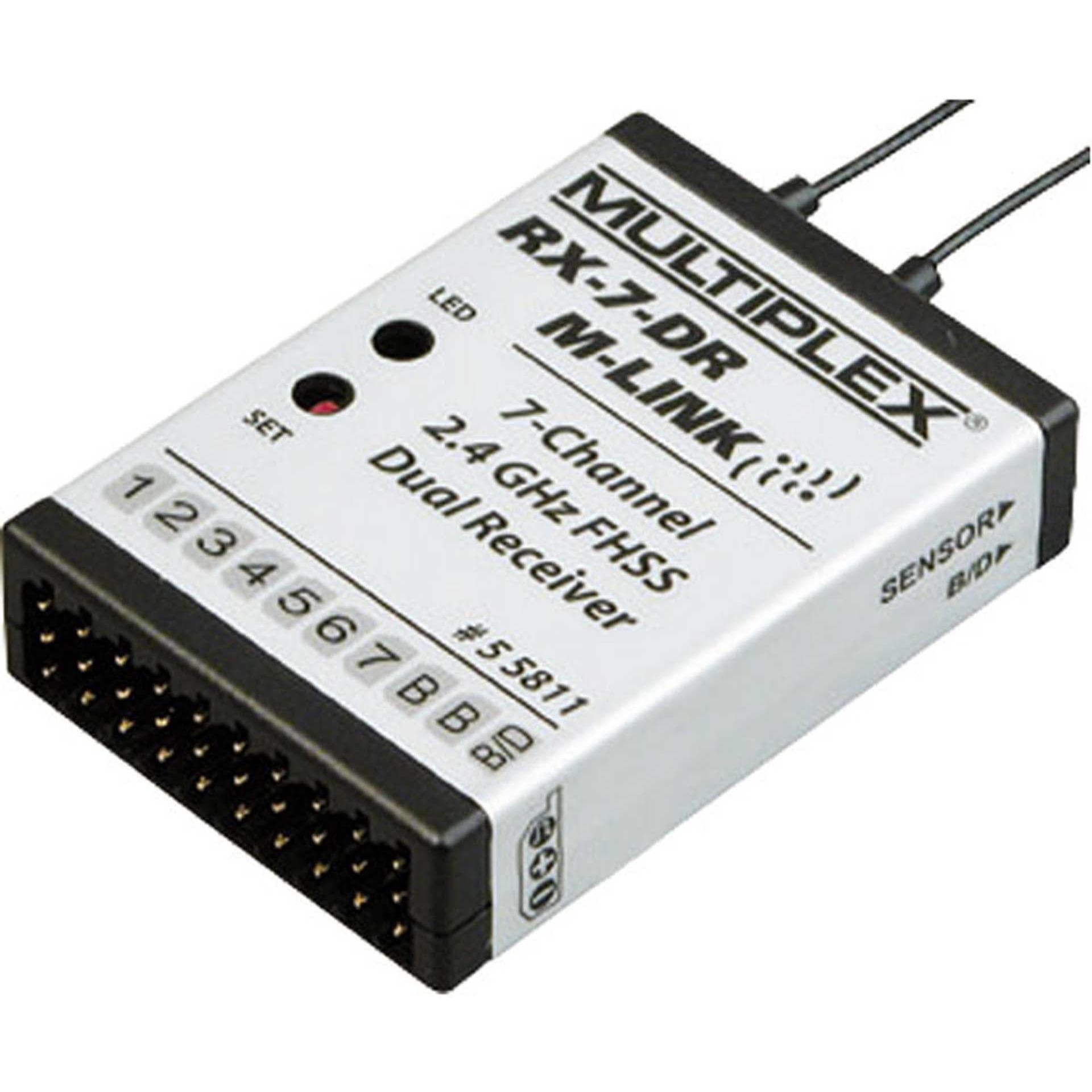 Multiplex Récepteur RX-7-DR 2.4 GHz M-LINK