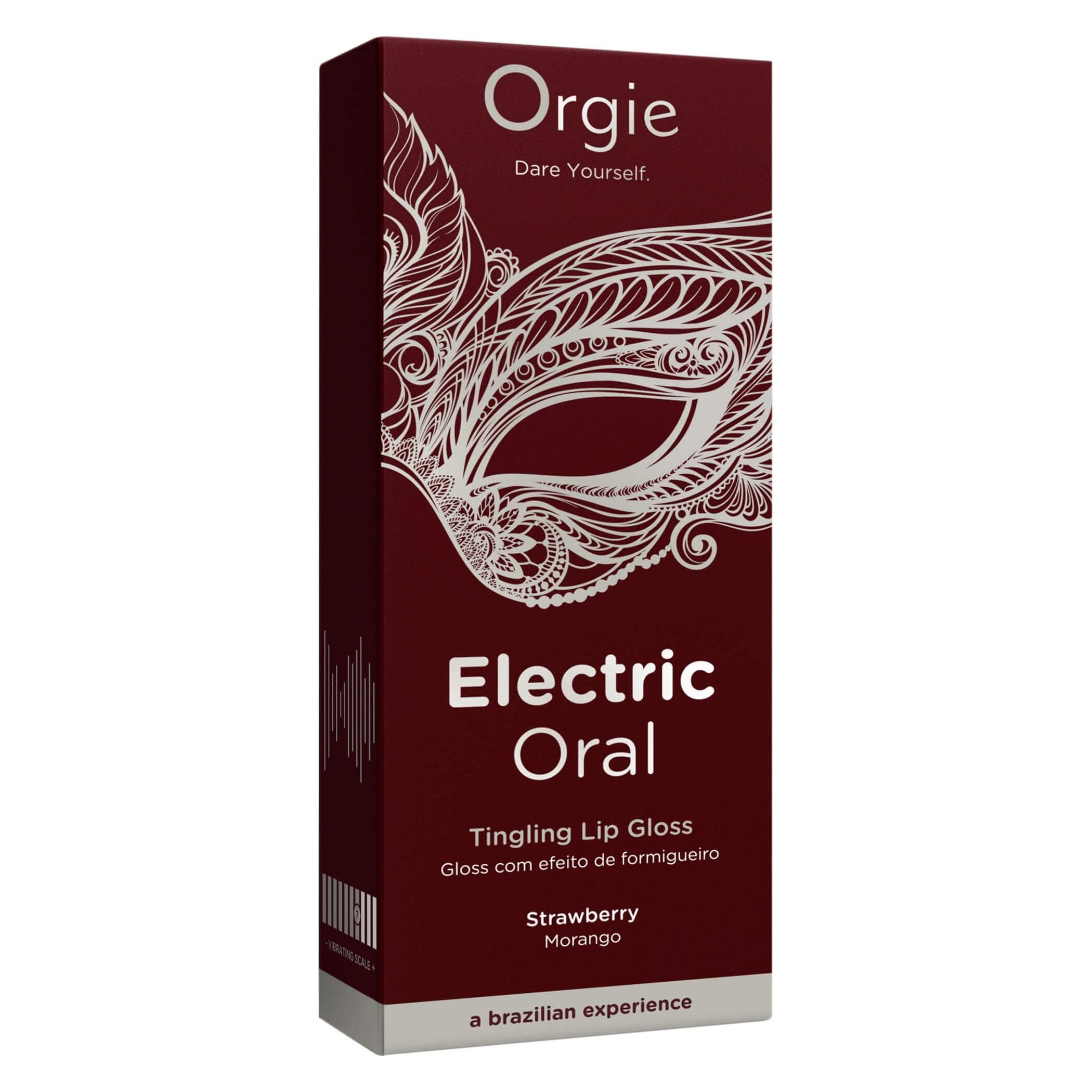 Orgie, Rouge à lèvres + gloss, Electric Oral - Tingling Lip Gloss - 0.34 fl oz / 10 ml (Red)