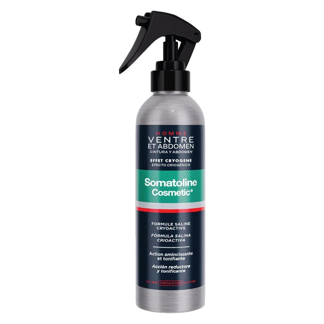 Somatoline, Lotion pour le corps, Homme Ventre & Abdomen Effet glacé Spr 200 ml (200 ml)