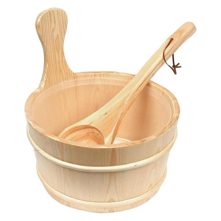 Flammifera, Sauna : accessoires, Bac à sauna avec pelle