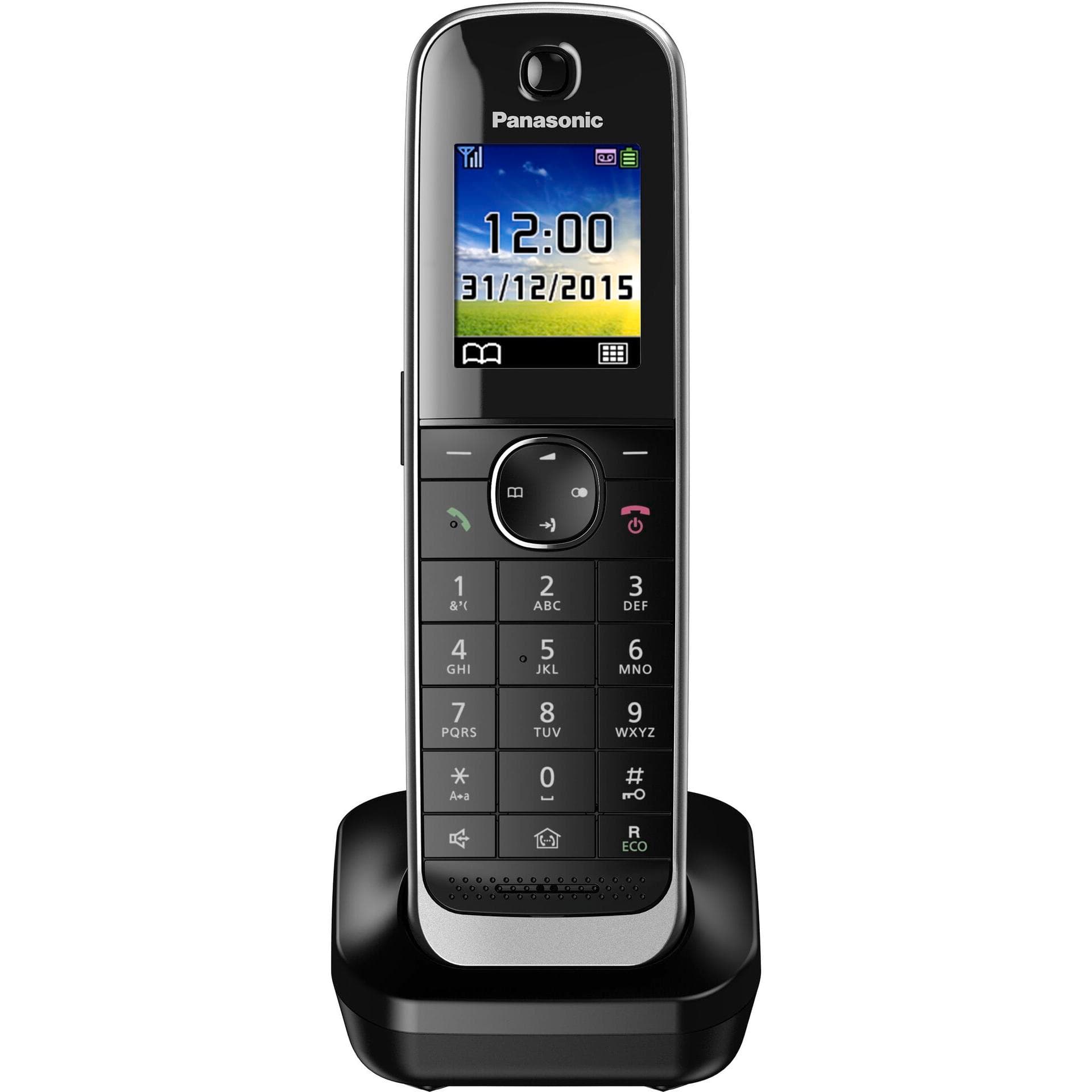 Panasonic KX-TGJA30EXB, Téléphone, Noir