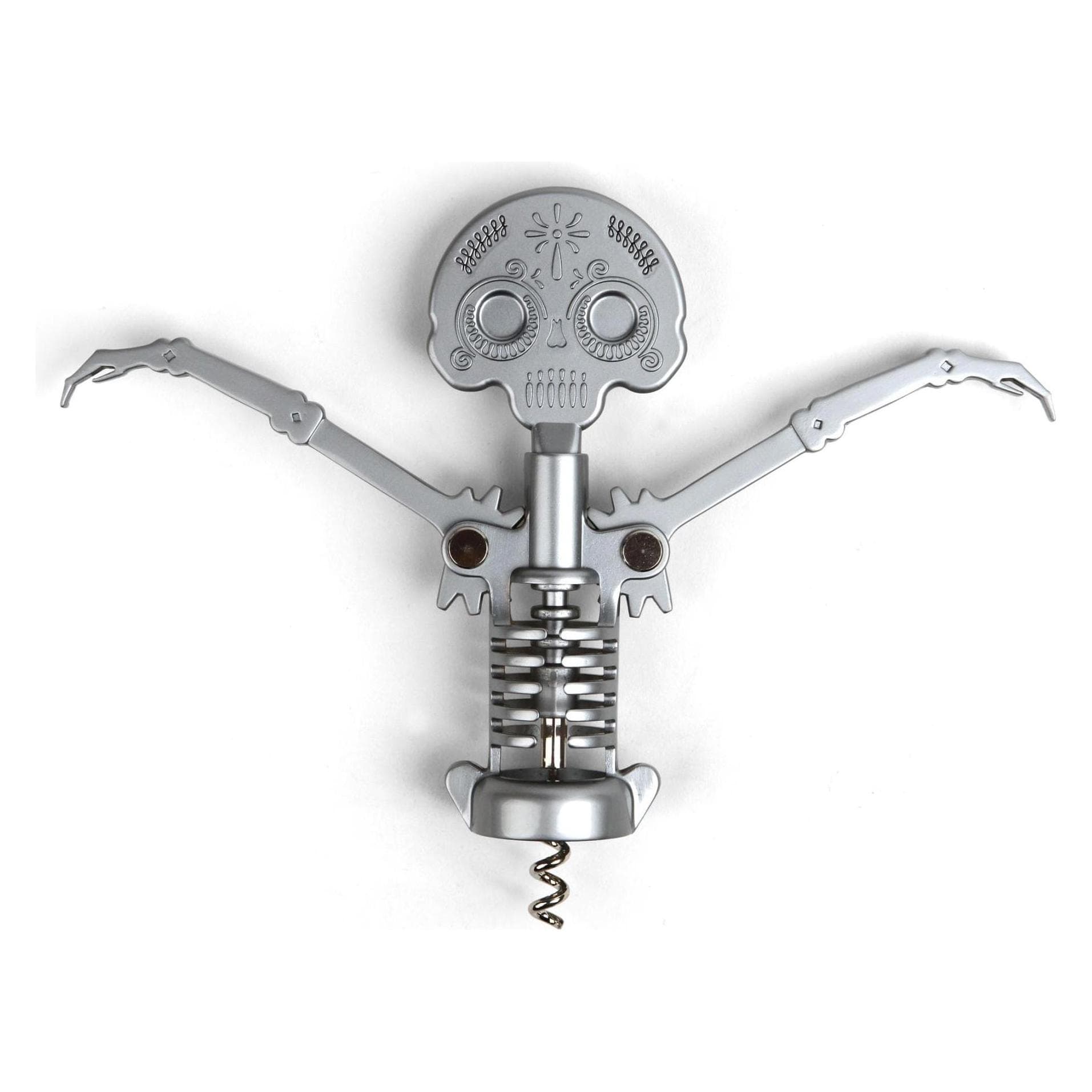 Kikkerland Tire-bouchon, Ouvre-bouteille, Gris