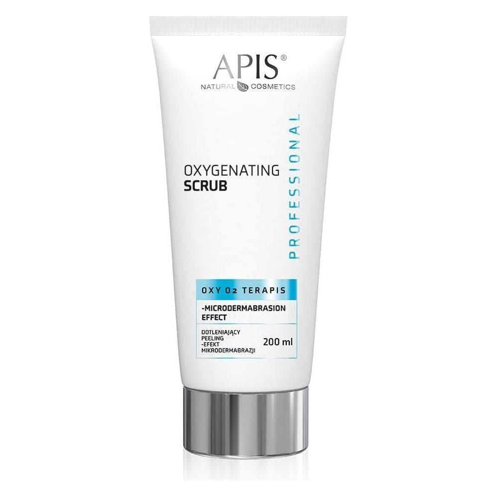 Apis Natural Cosmetics, Nettoyant pour le visage, Apis - Oxy O2 Terapis Oxygenating Scrub Exfoliant oxygénant avec effet microdermabrasif 200ml
