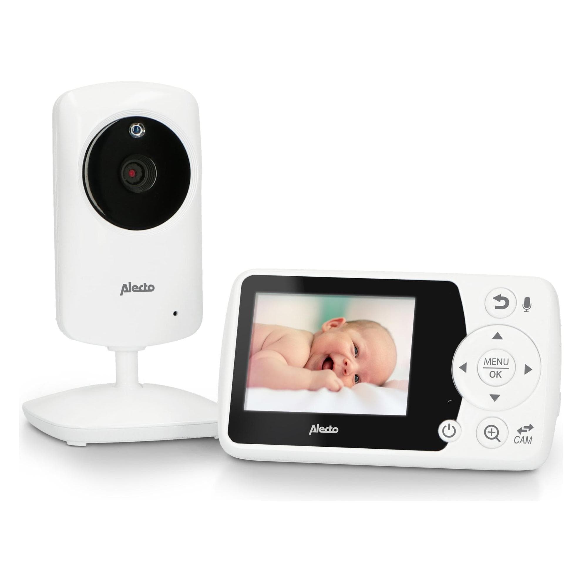 Alecto, Babyphone, Moniteur bébé avec caméra (Babyphone avec caméra, 300 m)