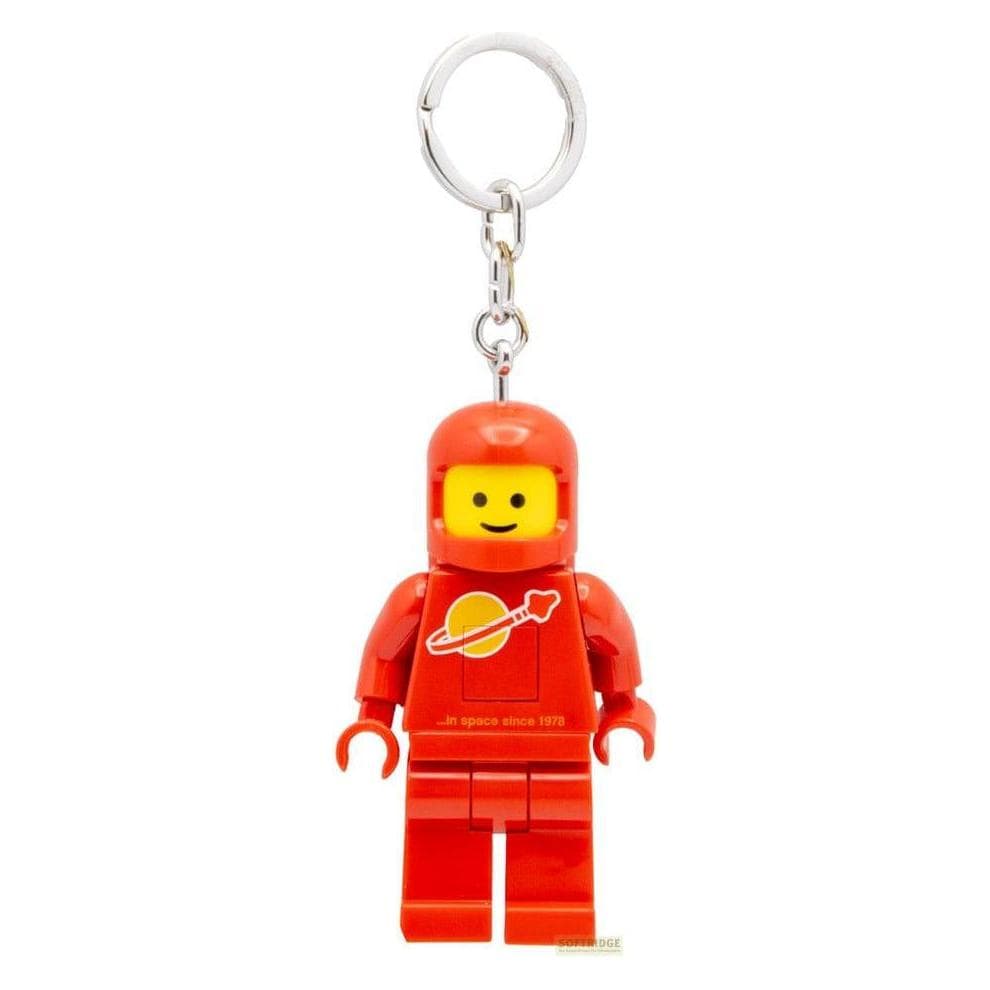 LEGO, Unisexe, Porte-clés, Porte-clés avec LED - Spaceman Key Light Re3d (4006036-KE10HR), Rouge, Multicolore