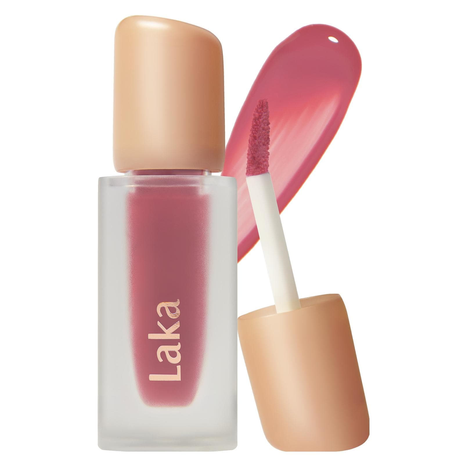 Laka, Rouge à lèvres + gloss, Teinte fruitée glam 111 Mellow (111 Mellow)