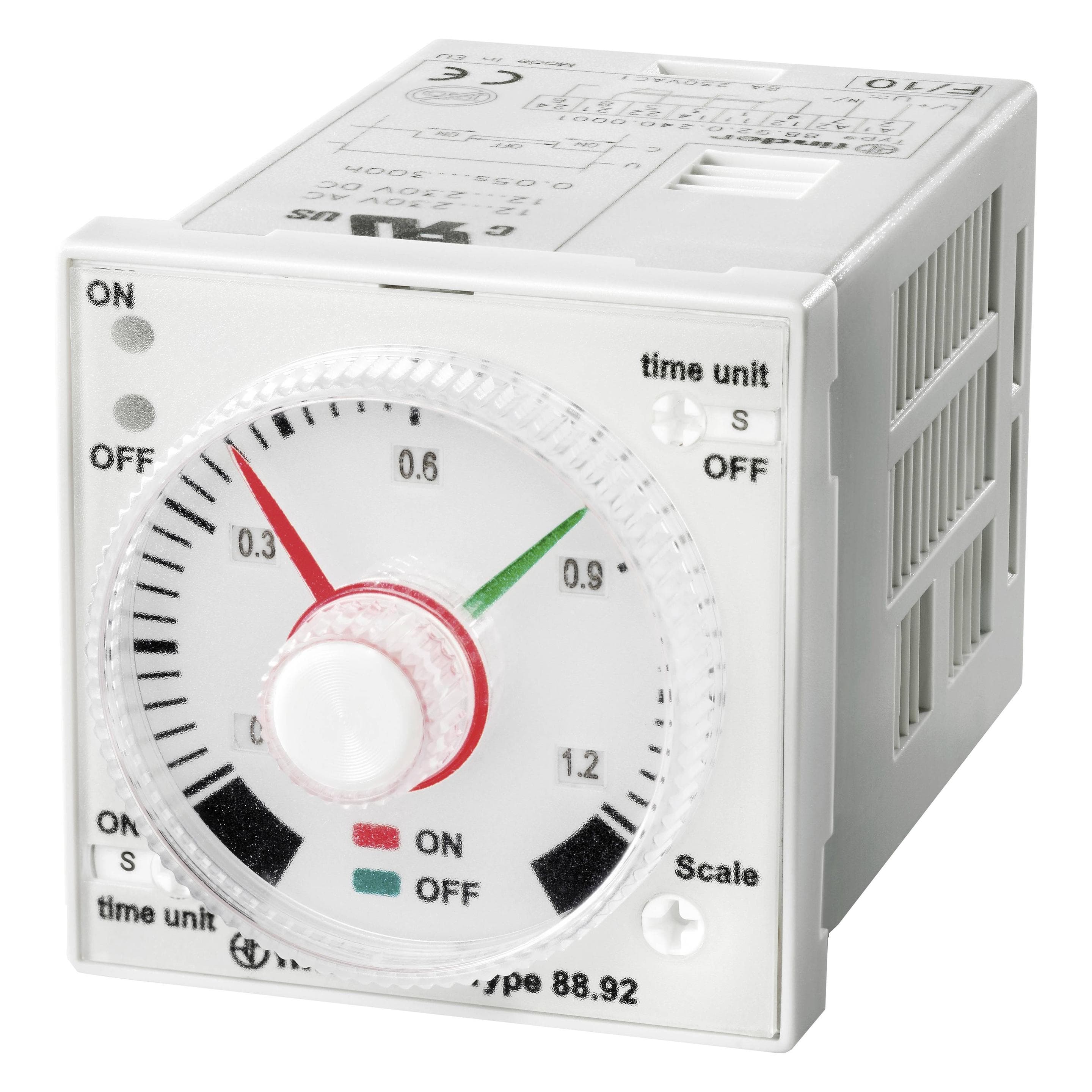 Finder horloge asymétrique, début d'impulsion, Relai