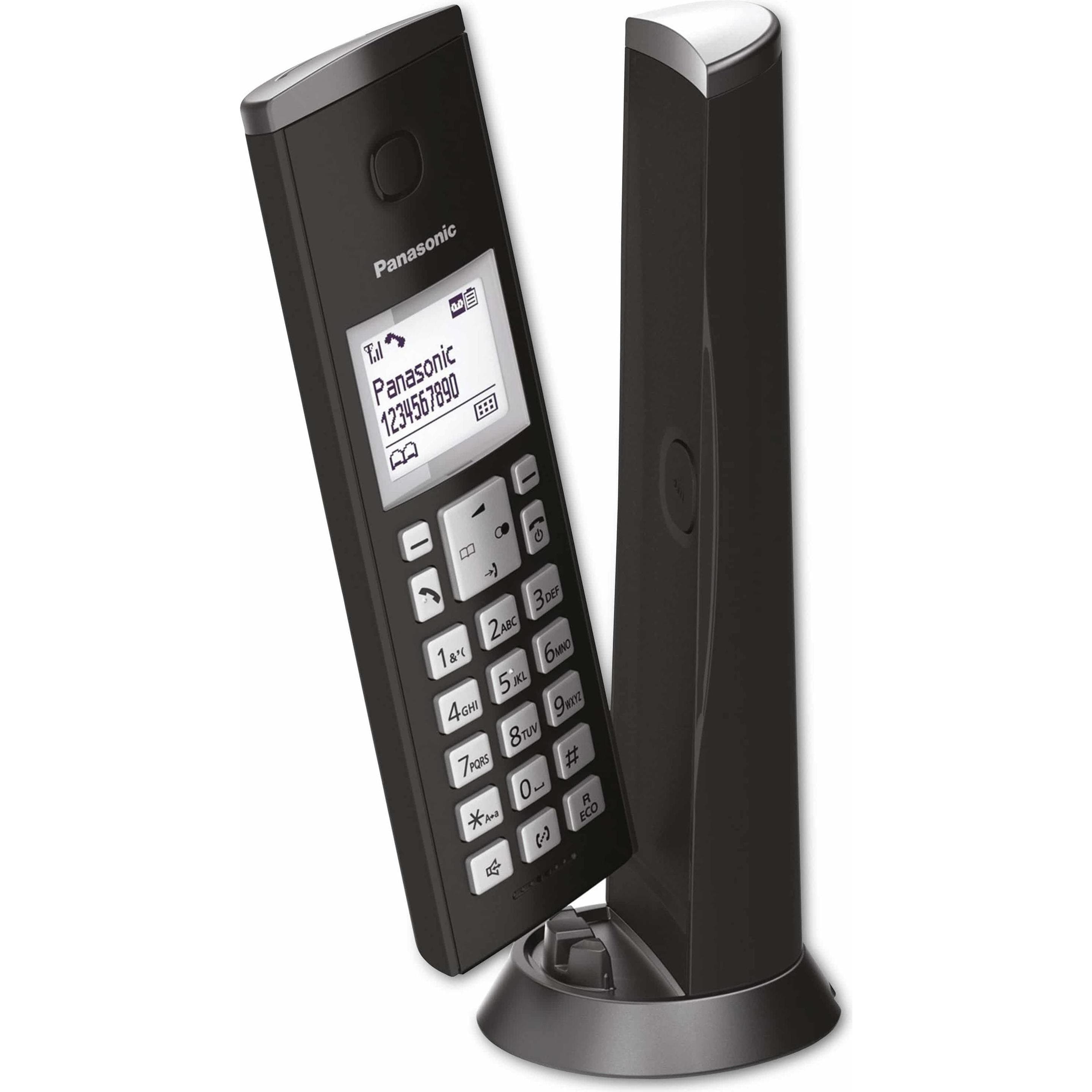 Panasonic KX-TGK220GB, Téléphone, Noir