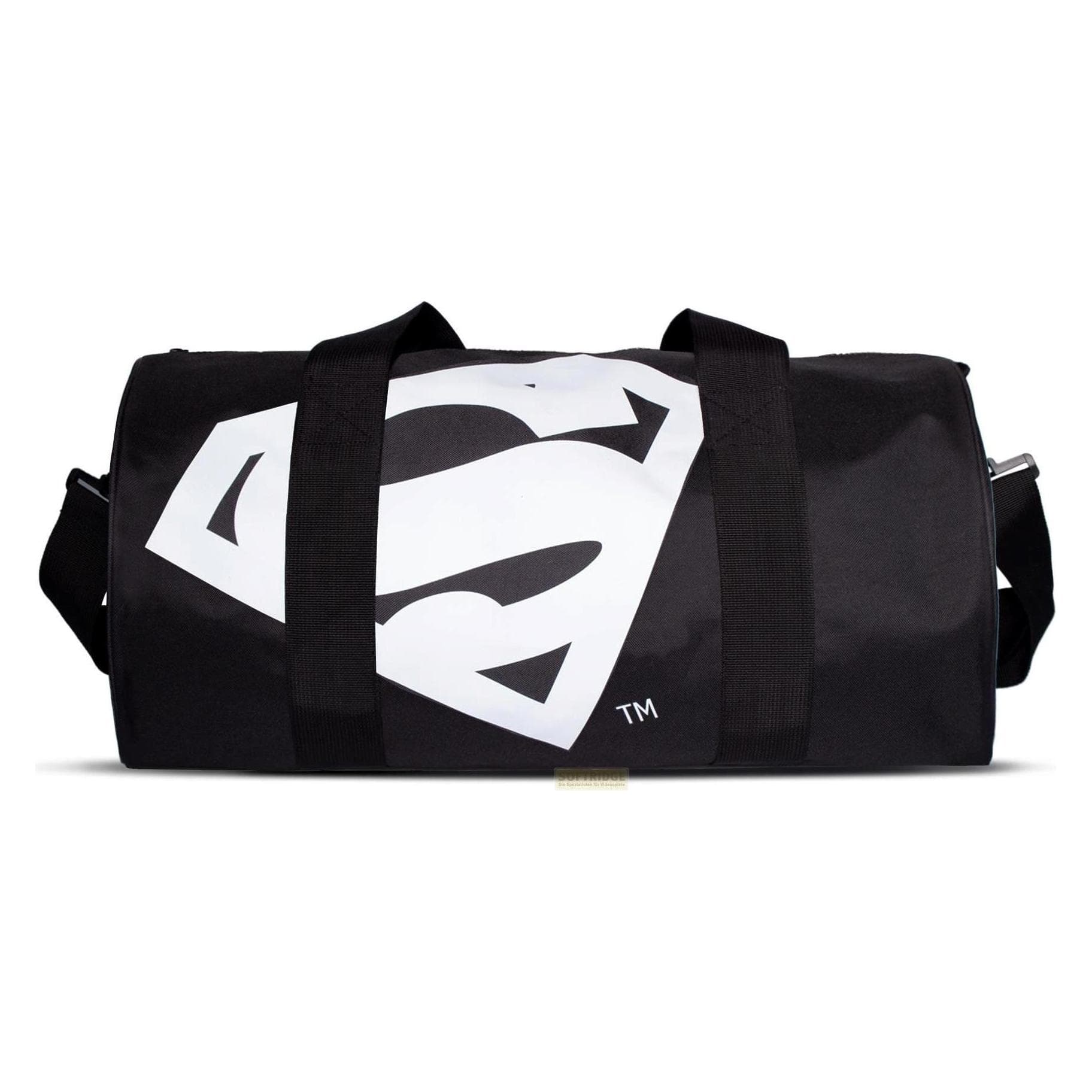 Difuzed, Hommes, Sac, SUPERMAN - Sac de Sport 50x25x25 cm, Noir