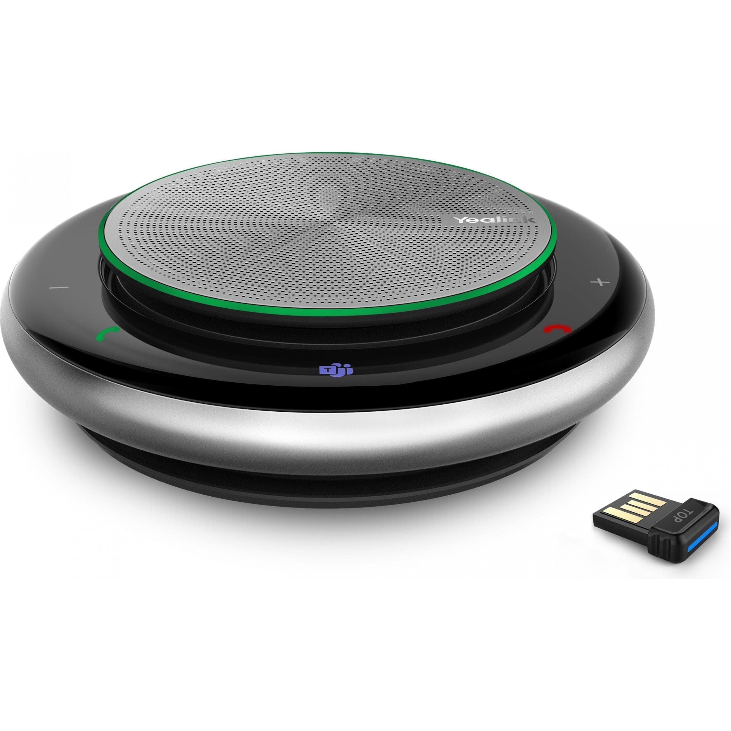 Yealink CP900 Téléphone de conférence avec dongle Bluetooth, Solution de conférence, Noir, Gris