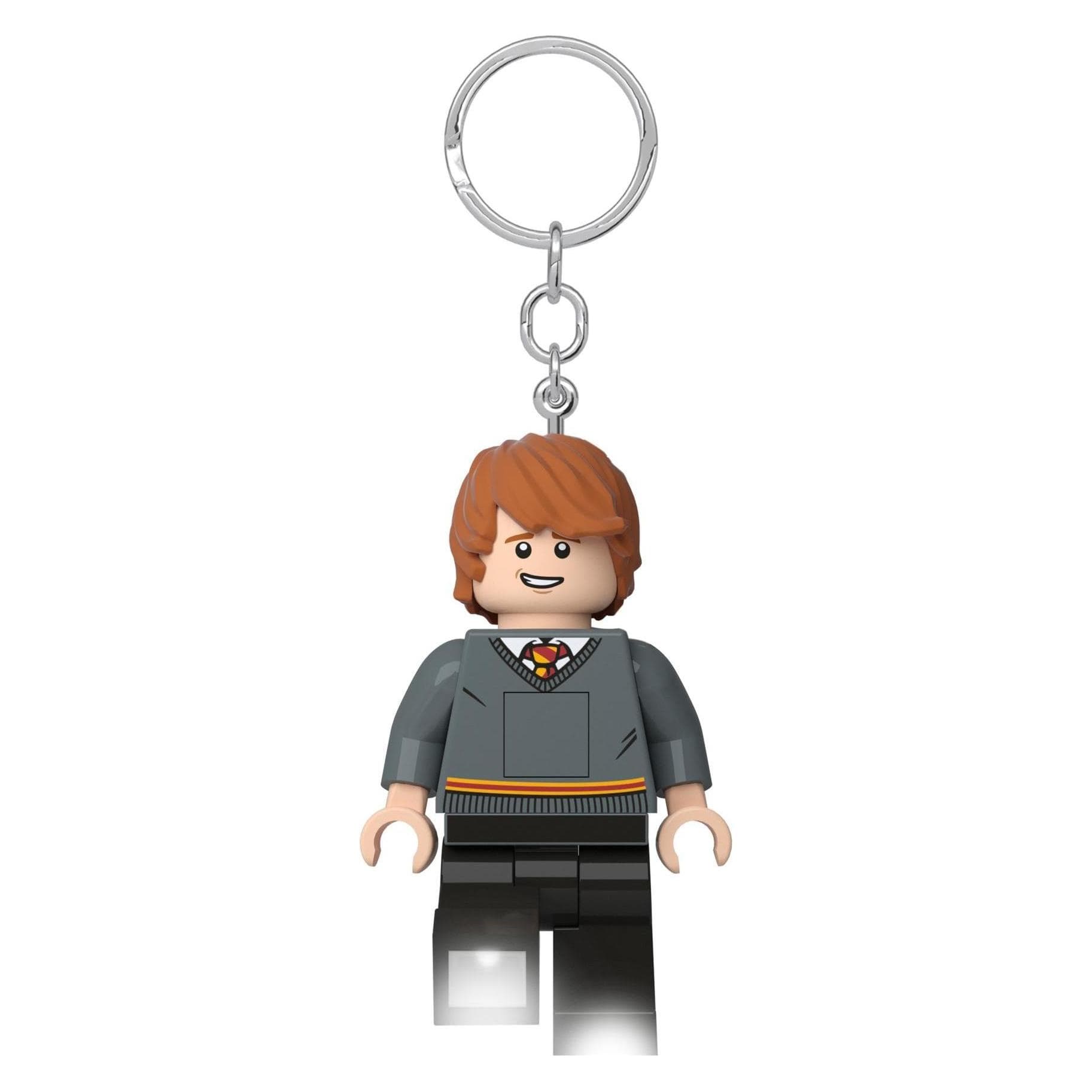 LEGO, Unisexe, Porte-clés, Harry Potter Ron Porte-clés avec lampe de poche, Multicolore