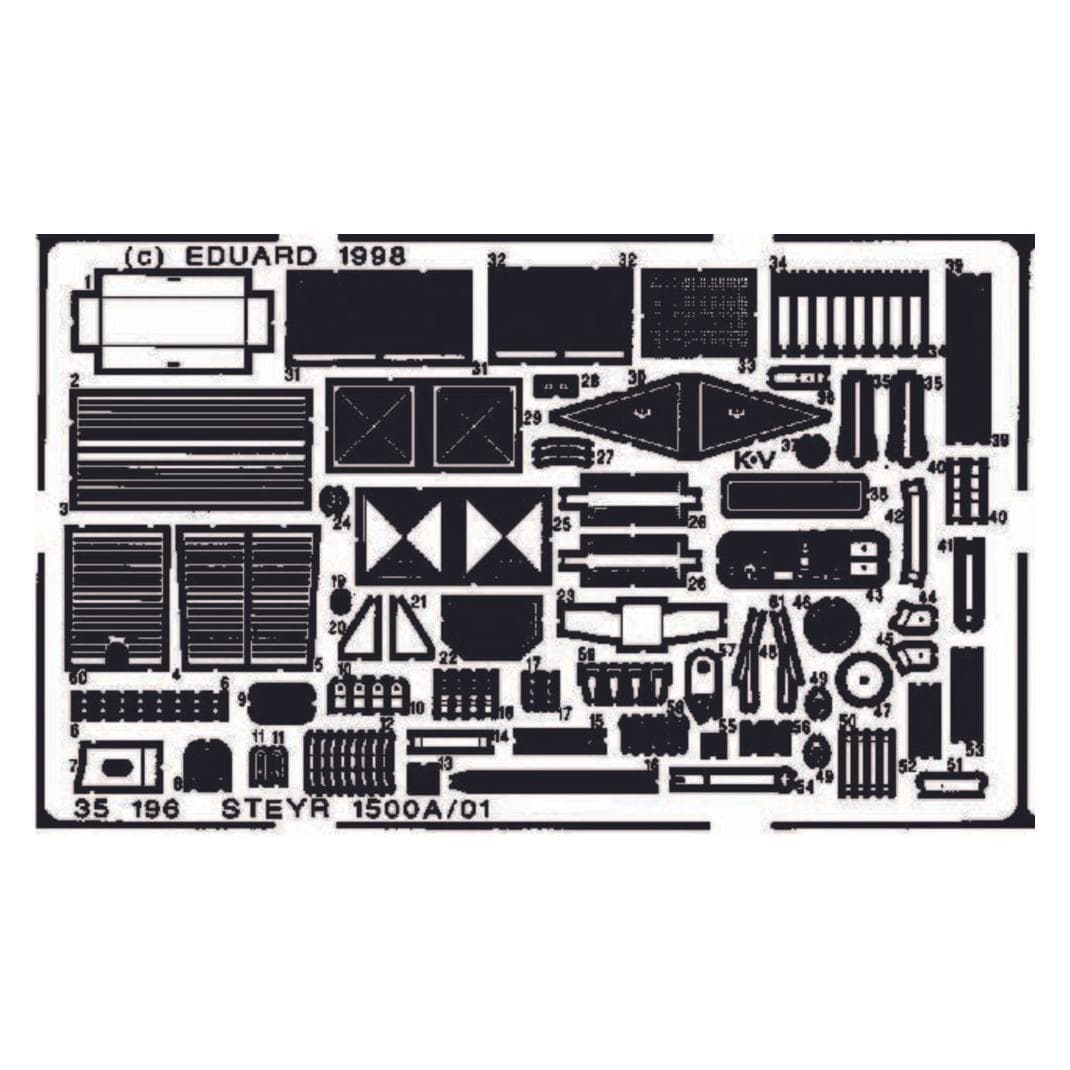 Eduard Kit de détail Steyer 1500A/01