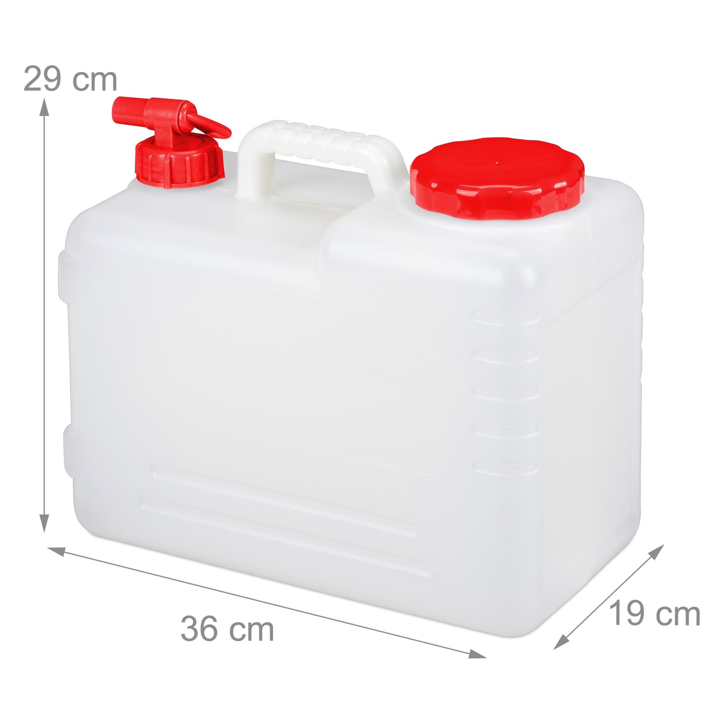 Relaxdays, Equipement de garage, Wasserkanister
