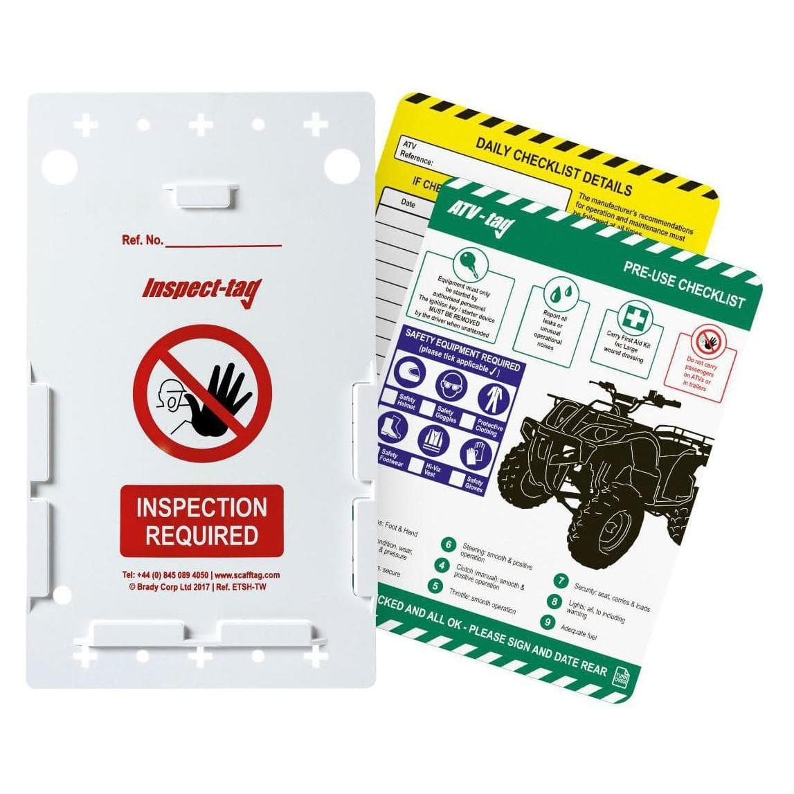 ScaffTag, Signalisation de sécurité, Kit de remorque pour ATV