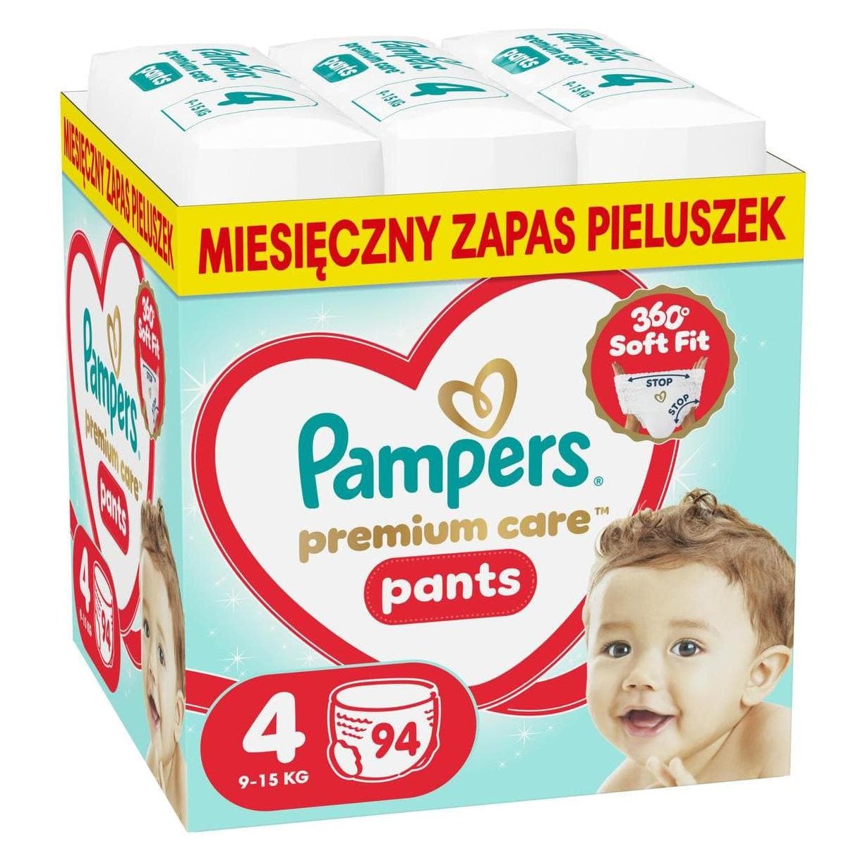 Pampers Premium Care Pants Size 4 94 Pieces (Taille 4, 94 pcs)