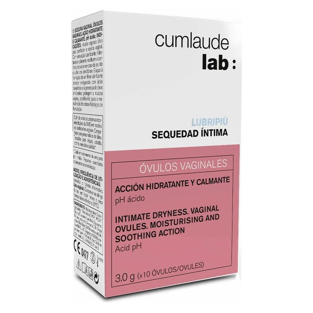 Cumlaude, Soins intimes, Lubripiú Vaginal Ovuli Feminine Care 10 unités (Suppositoires vaginaux, 40 g)