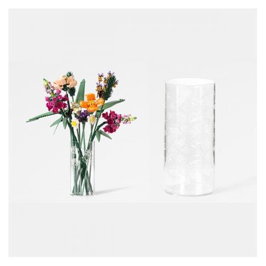 Room Copenhagen, Vase, LEGO Cylinder Vase Brick Art Line Translucent
