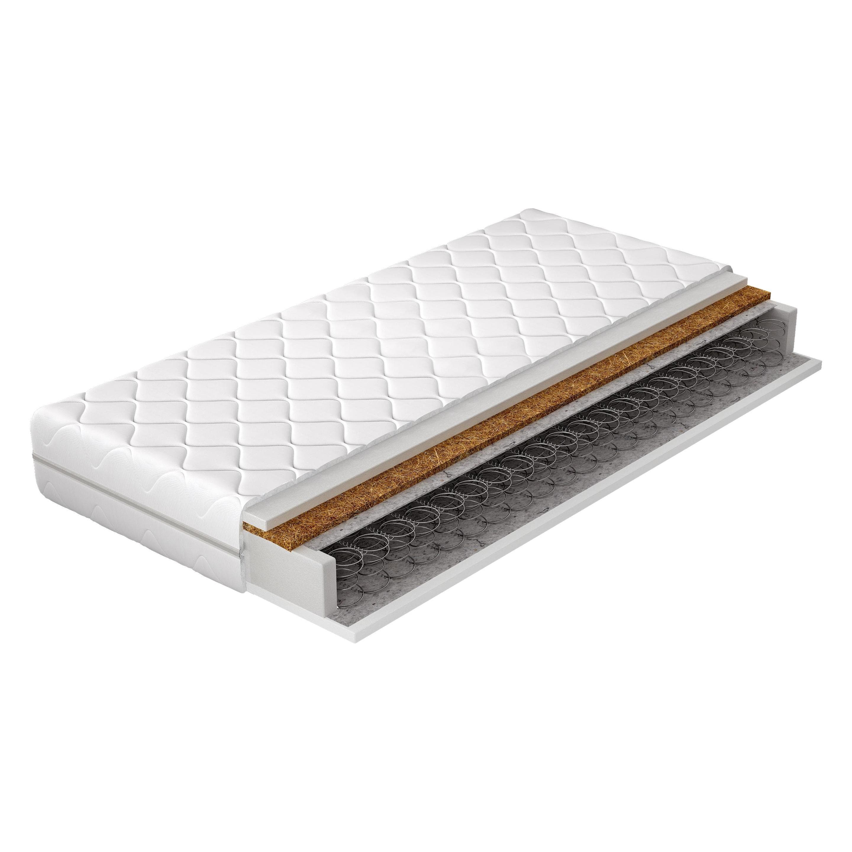 ELTAP, Matelas, Oslo Microfibre (Noyau de printemps, 120 x 200 cm)