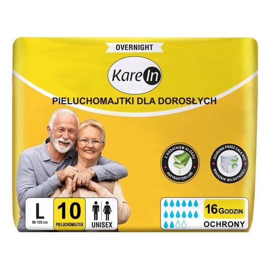 KareIn, Produits pour l'incontinence, Couche-culotte adulte (10x, L)
