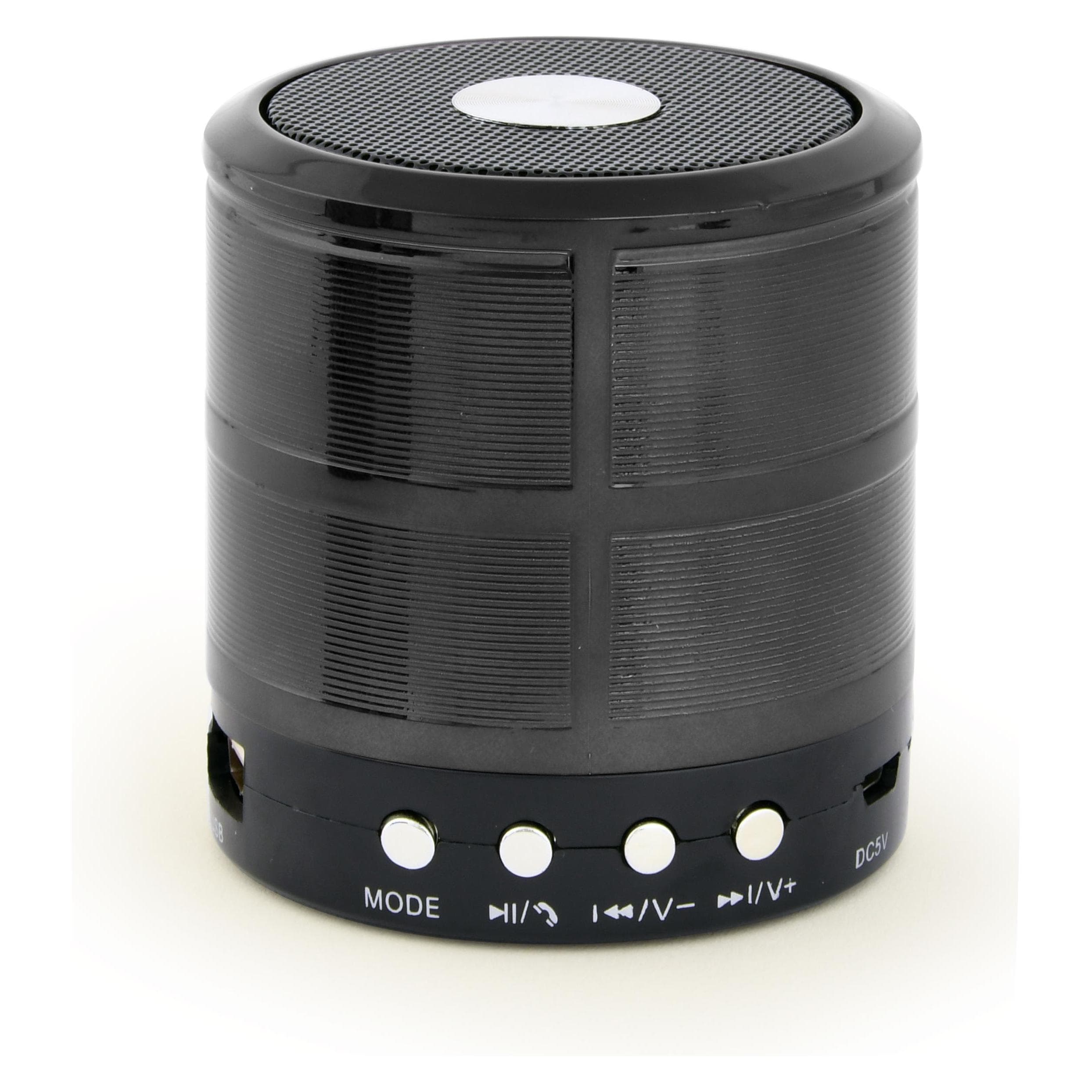 Gembird SPK-BT-08-BK Haut-parleur portable Haut-parleur mono portable Noir 3 W (3 h), Enceinte Bluetooth, Noir