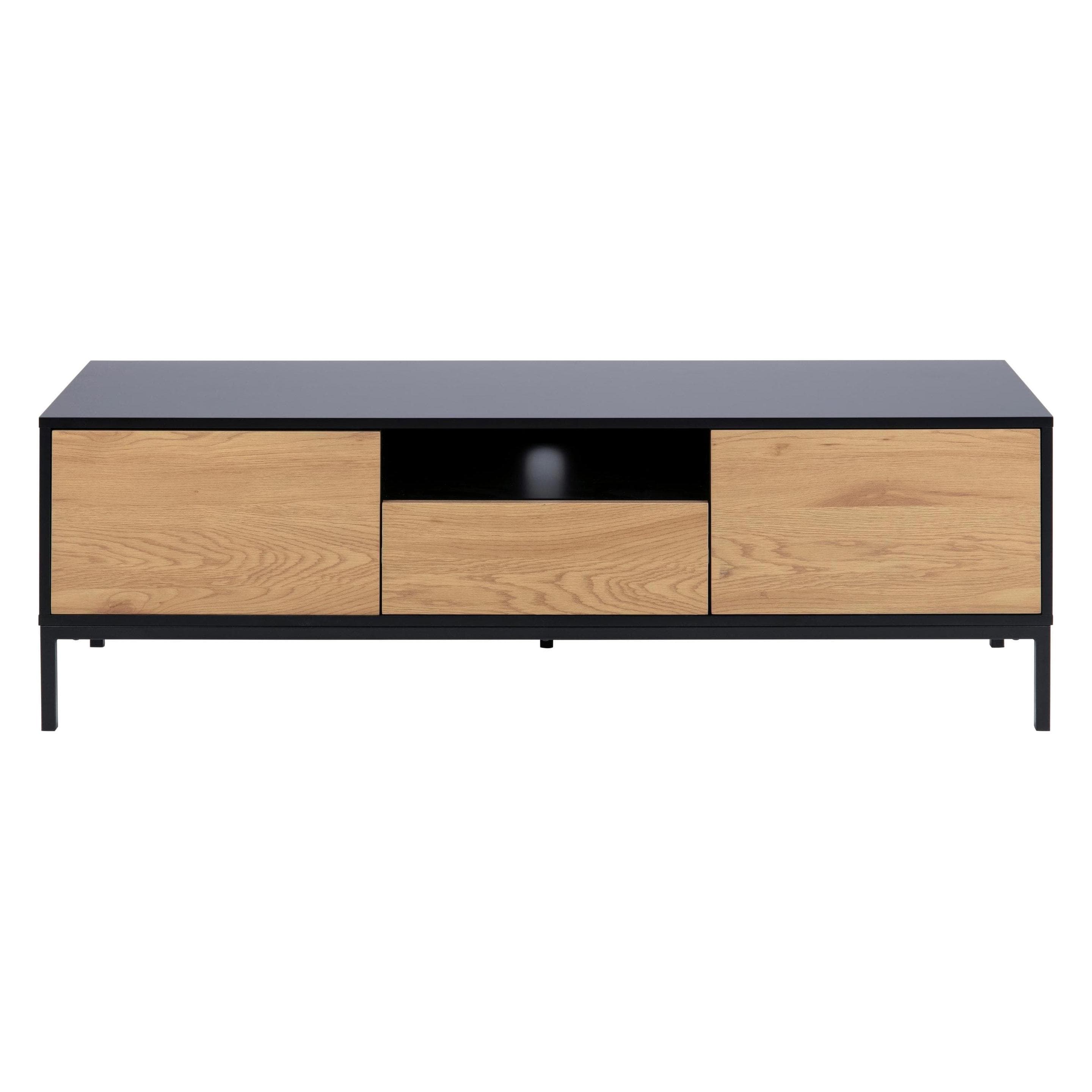 AC Design, Meuble TV, Seaford (140 x 40 x 45 cm)