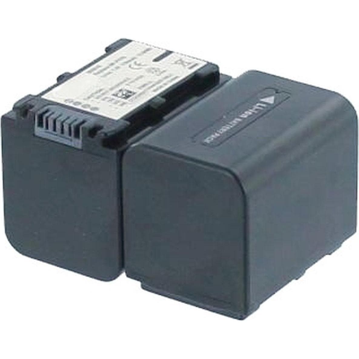 AGI 12996 Batterie rechargeable Lithium-Ion 1600mAh 7.2V (Batterie de l'appareil photo), Alimentation pour appareil photo, Noir