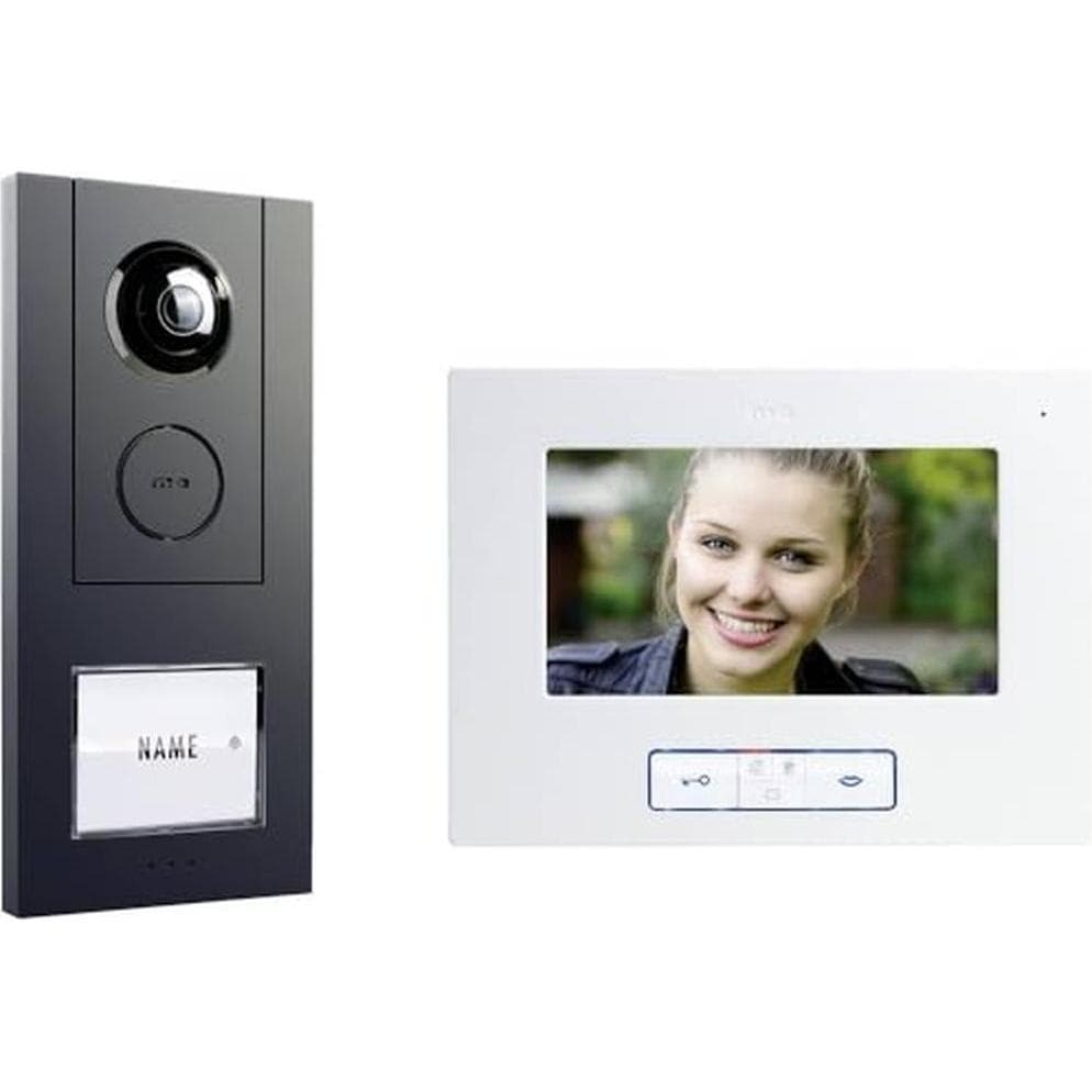 Modern-Electronics, Sonnette + interphone, Vistus VD Alu-6710 A (Filaire)