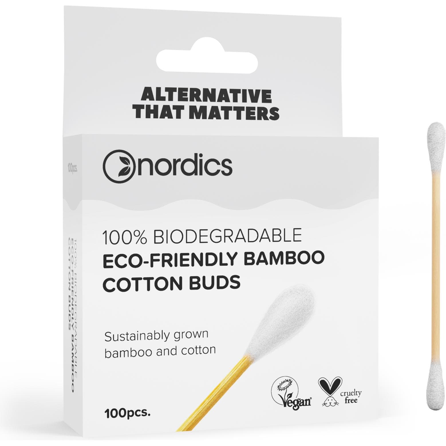 Nordics, Cotons-tiges, Bamboo Cotton Buds