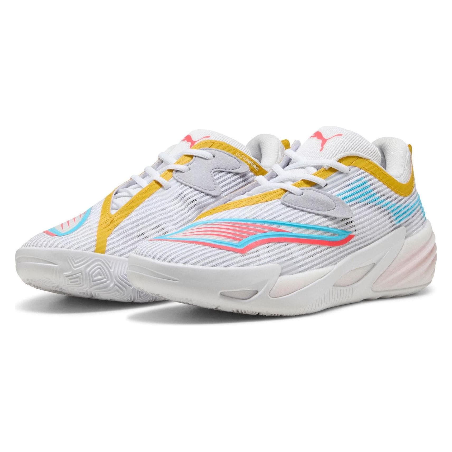 Puma, Unisexe, Chaussure de salle, All-Pro NITRO™ 2 (47), Blanc, Pink