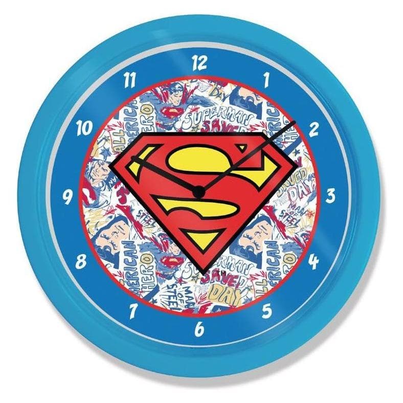 Pyramid, Horloge murale, Superman: Logo (25.40 cm)