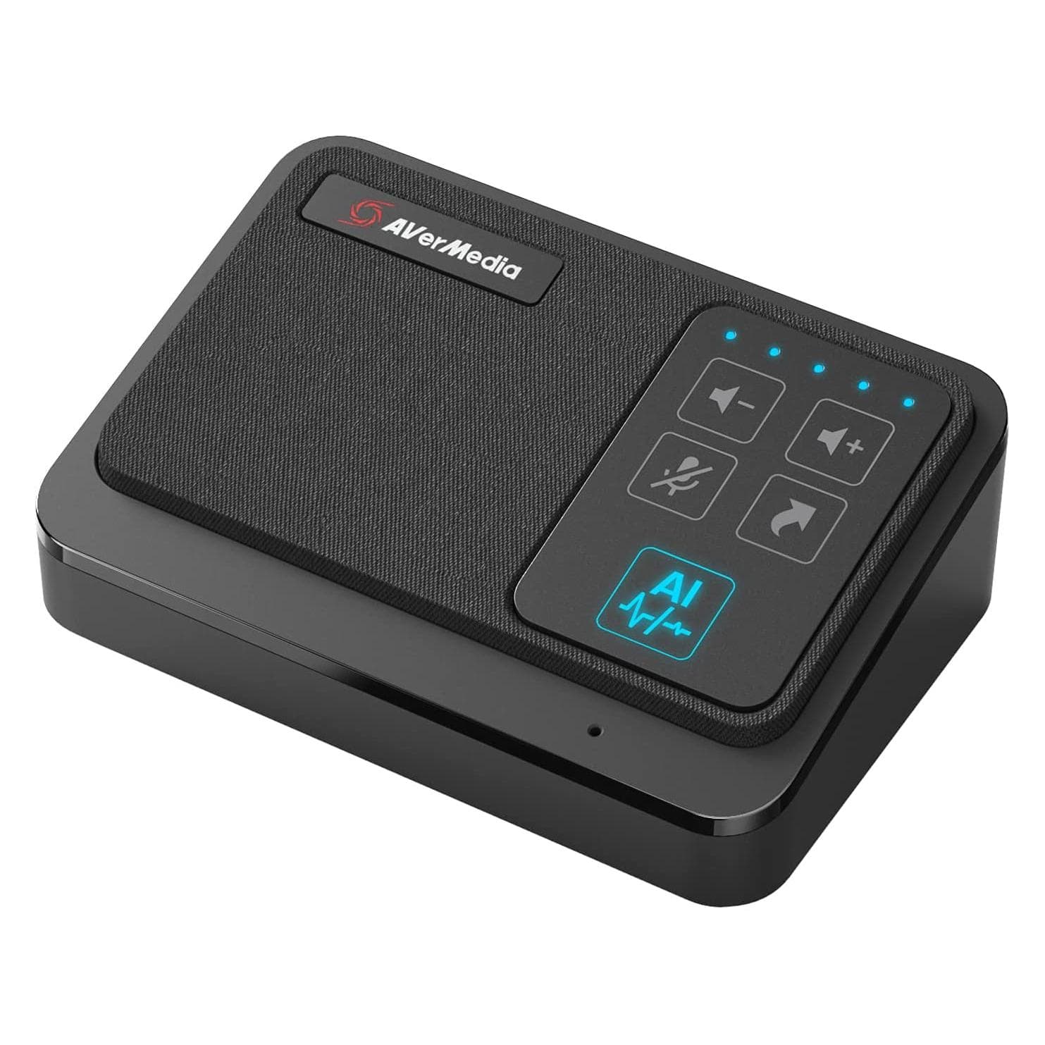 AVerMedia AI SpeakerPhone pour applications professionnelles, Solution de conférence, Noir