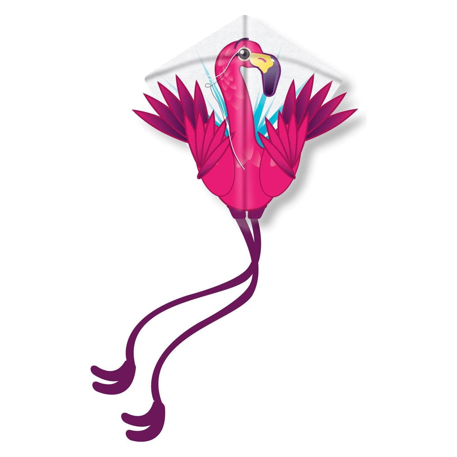 Eolo Kites Ready 2 Fly - Cerf-volant Pop-up en nylon Flamingo