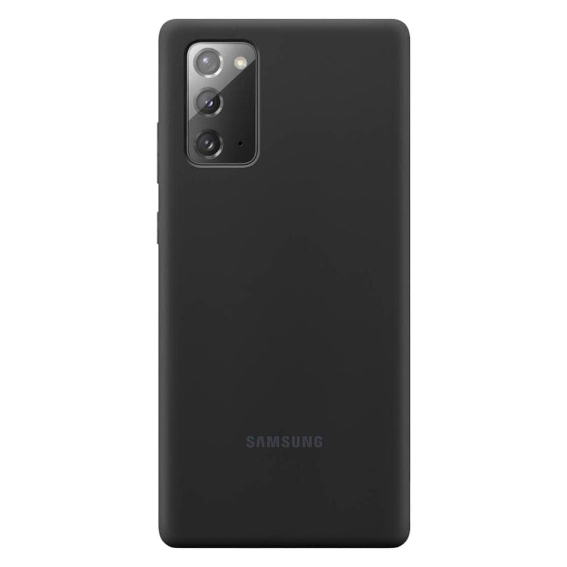 Samsung Silicone Cover (Samsung Galaxy Note 20), Coque pour téléphone portable, Noir