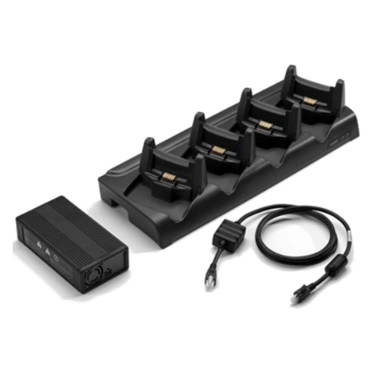 Zebra 4-Slot Ethernet Cradle Kit, Lecteur de codes barres : accessoires