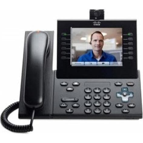 Cisco Caméra vidéo unifiée pour le téléphone IP de la série 9900, Téléphone, Noir