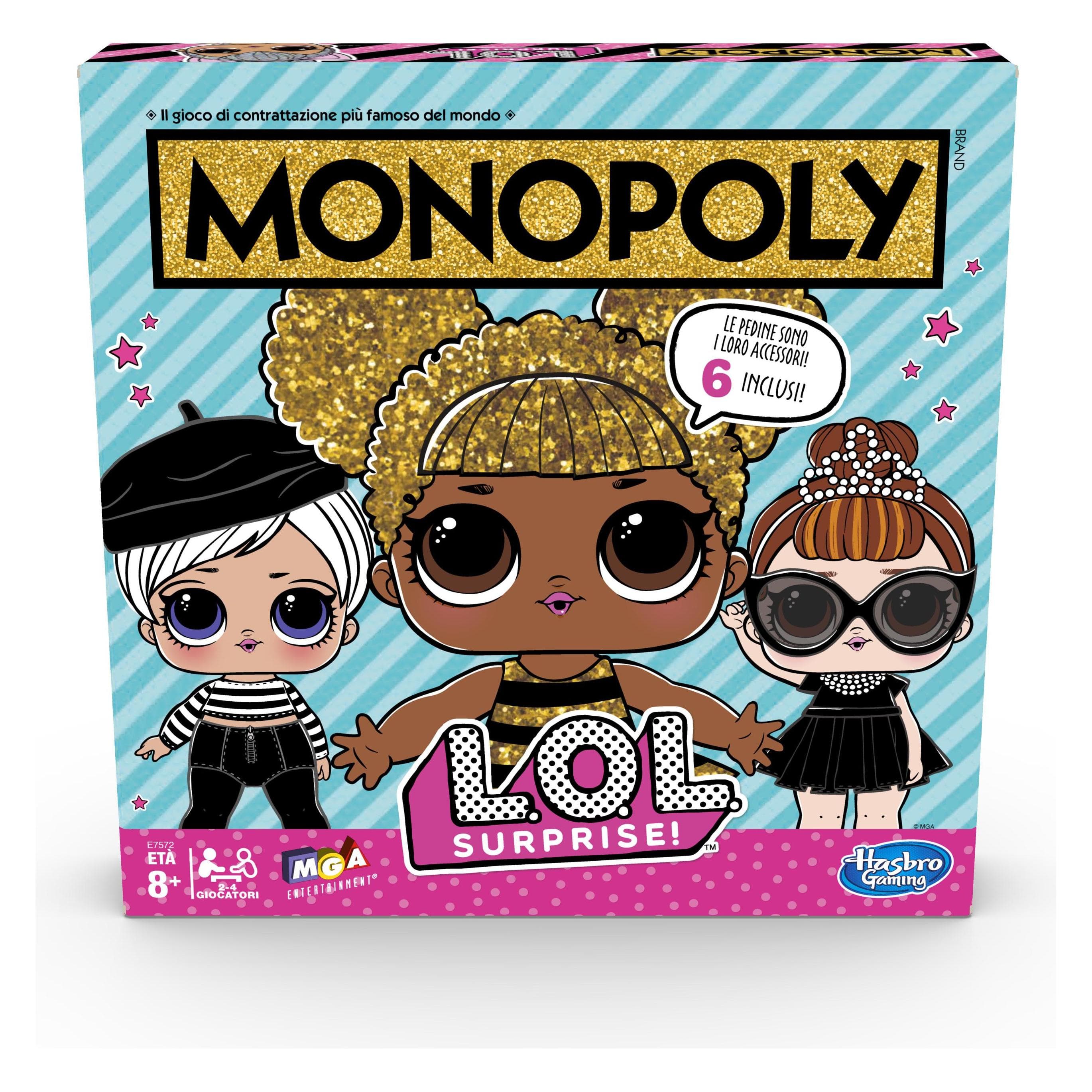 Monopoly LOL Surprise! (Italien, 2 - 4 Joueur)