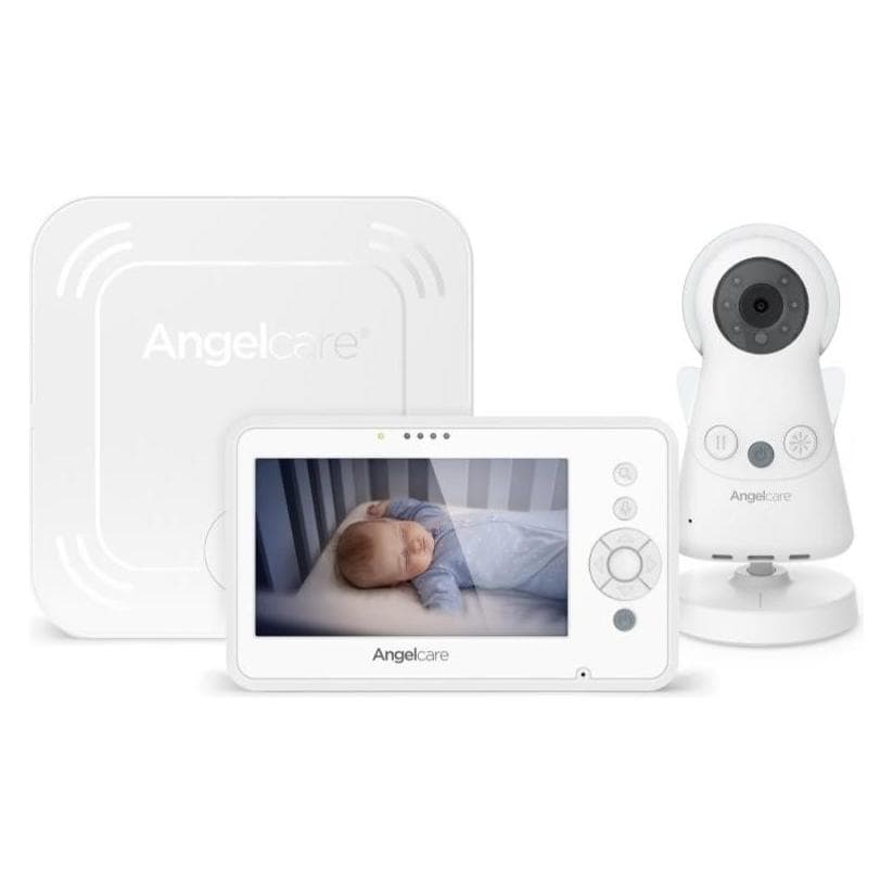 Angelcare, Babyphone, Moniteur de Mouvement AC25 avec Moniteur Bébé Vidéo (Babyphone avec caméra, 150 m)