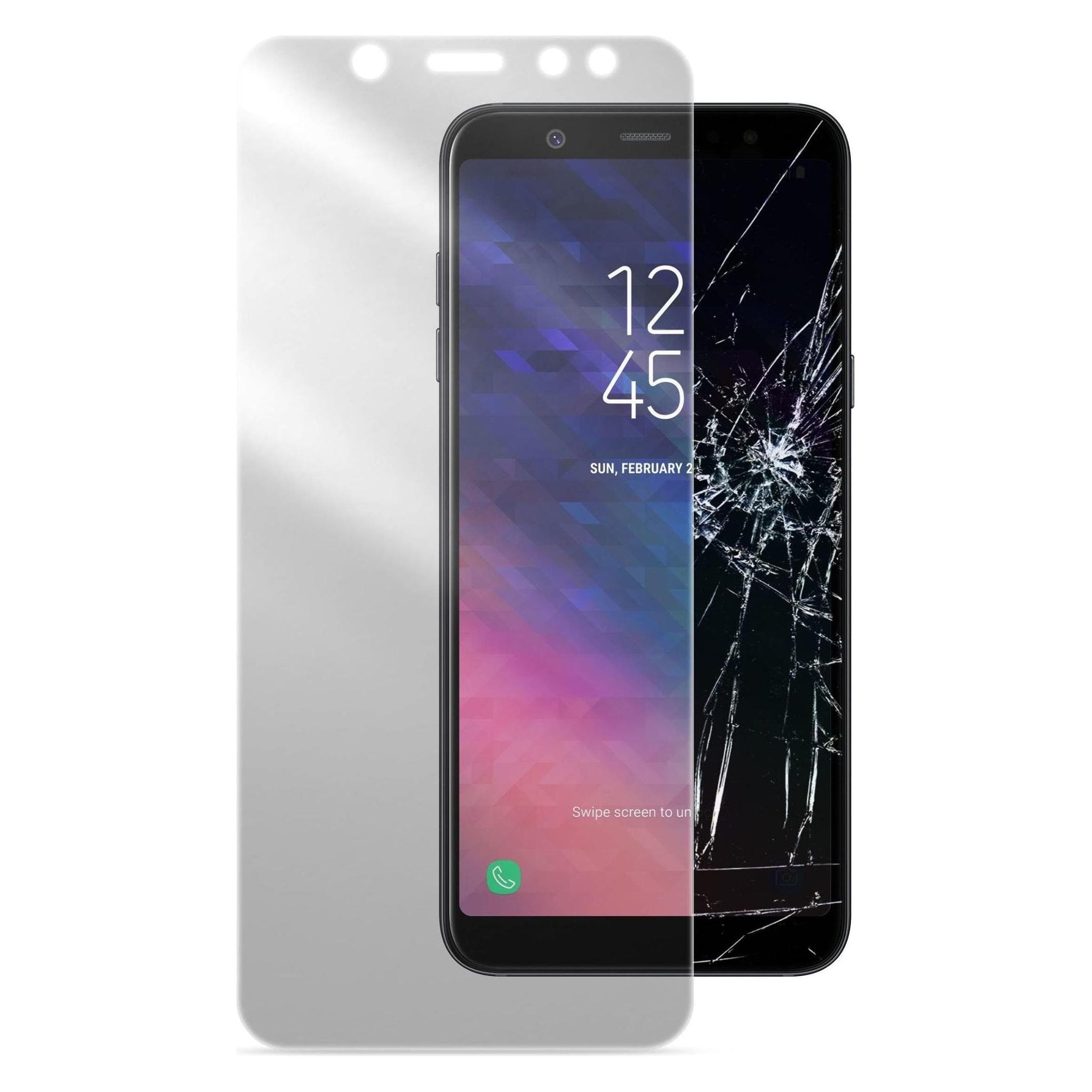 Cellularline Deuxième verre (1 pcs, Samsung Galaxy J6 (2018)), Téléphone portable : film de protection, Transparent
