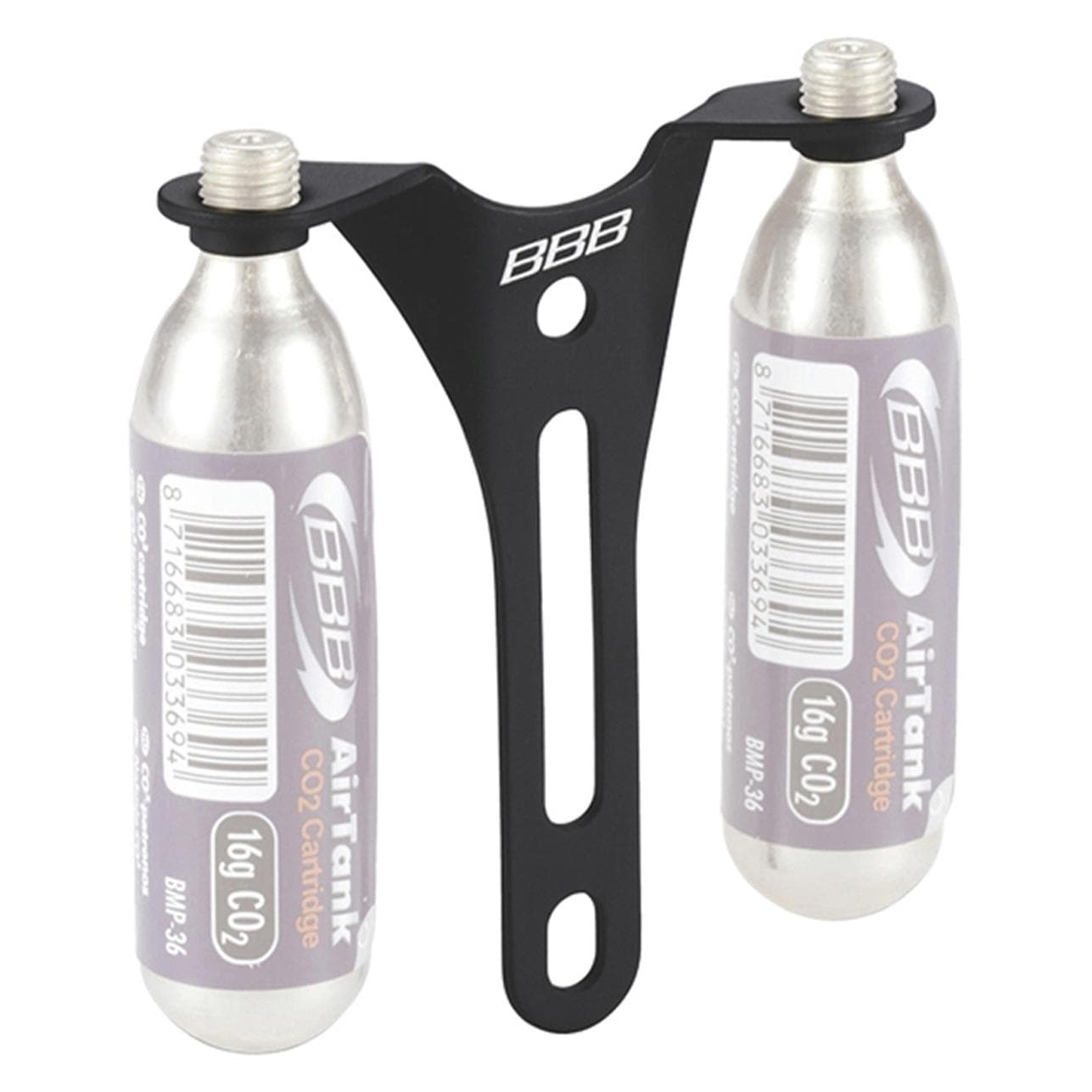 BBB, Pompe à vélo : accessoires, (Remplacement des cartouches de CO2)