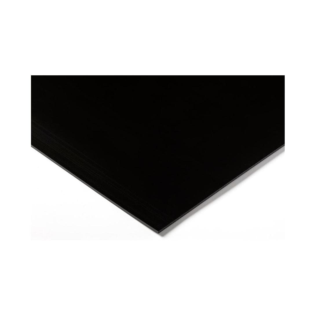 RS PRO, Mobilier : équipements, Plaque polyéthylène noire, 1000x500x3mm (3 pcs)