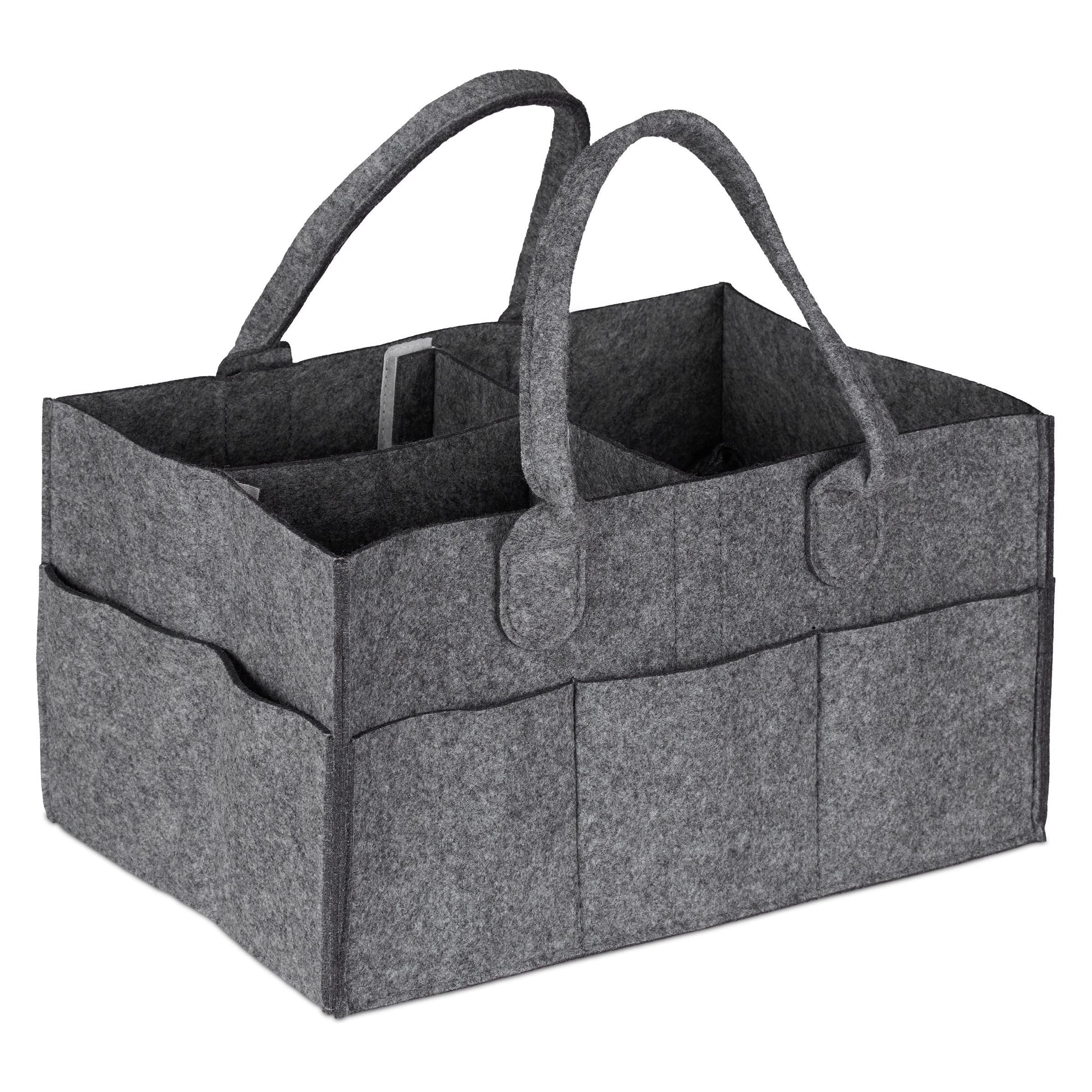 Relaxdays, Corbeille de rangement, Rangement couches (23 cm, 1x)