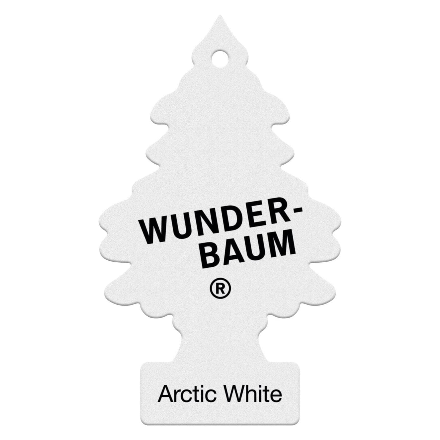 Wunder-Baum, Désodorisant, Arbre à parfum Air Fresh, Arctic White, Blister-1