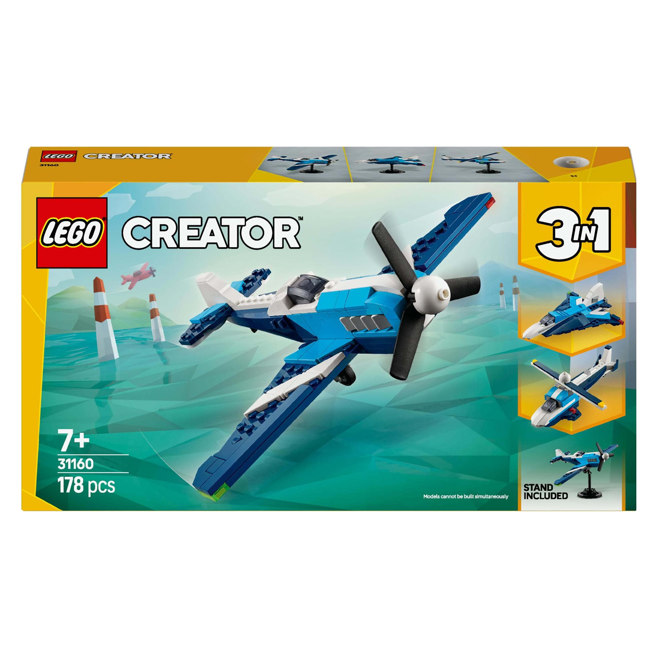 LEGO Aviateur : avion de course (31160, LEGO Creator Expert)