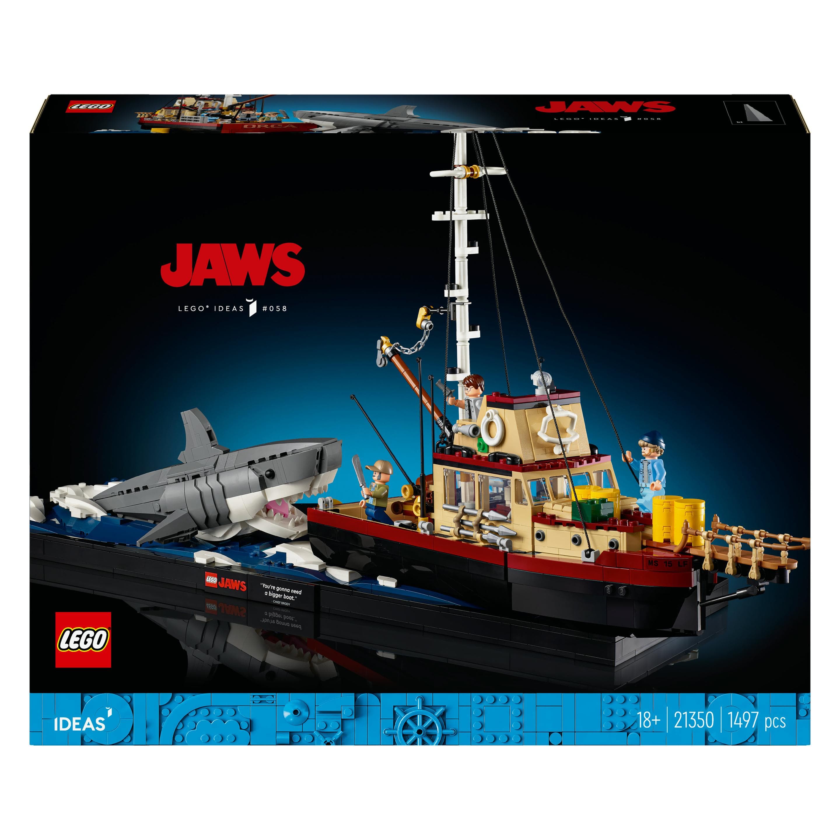 LEGO Le grand requin blanc (21350, LEGO difficiles à trouver, LEGO Ideas)