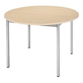 Sodematub, Bureau, Table multi-usages cerisier rond (80 x 80 x 74 cm)